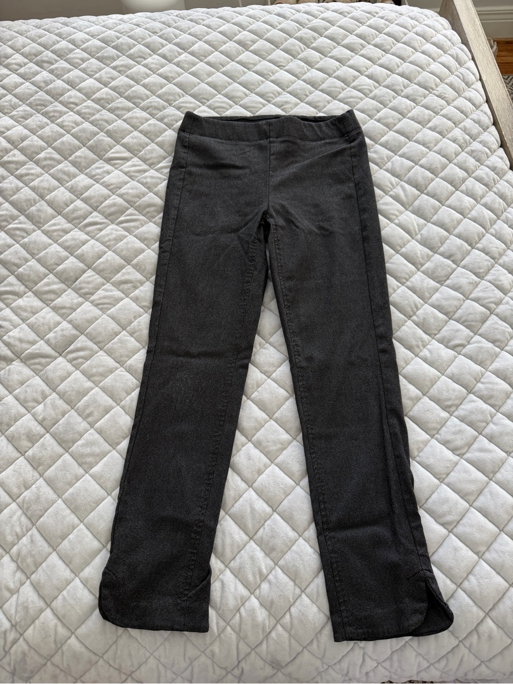 Tribal Black Marled Knit Pull-On Pants